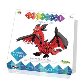 Creagami Origami 3D ab 7J Drachen 481 Teile